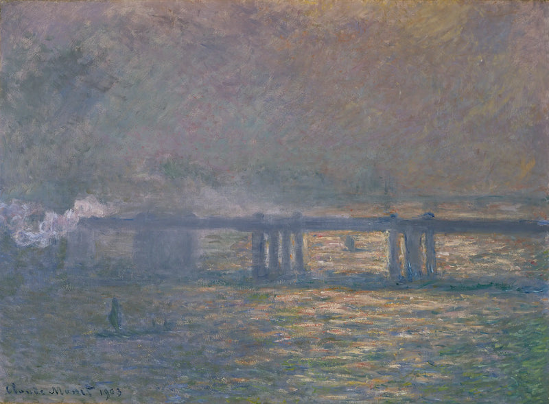 Charing-broen - Claude Monet