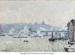 Charing Cross Bro - Alfred Sisley