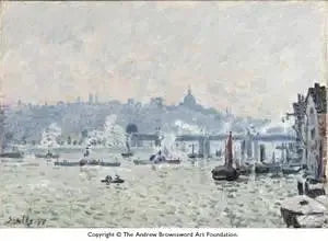 Charing Cross Bro - Alfred Sisley