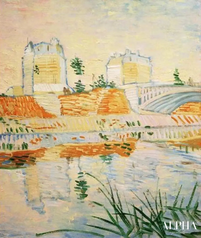 Pont de Clichy - Van Gogh - Reproductions de tableaux et peintures haut de gamme