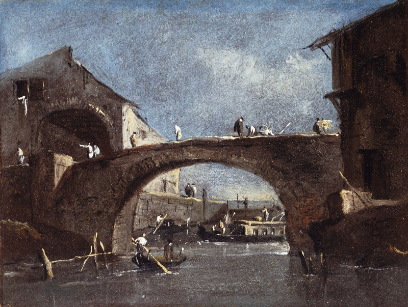 Dolo-broen - Francesco Guardi
