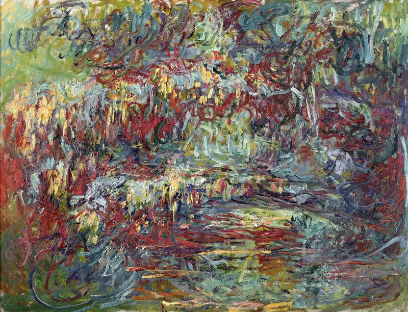 Den japanske bro, Giverny - Claude Monet