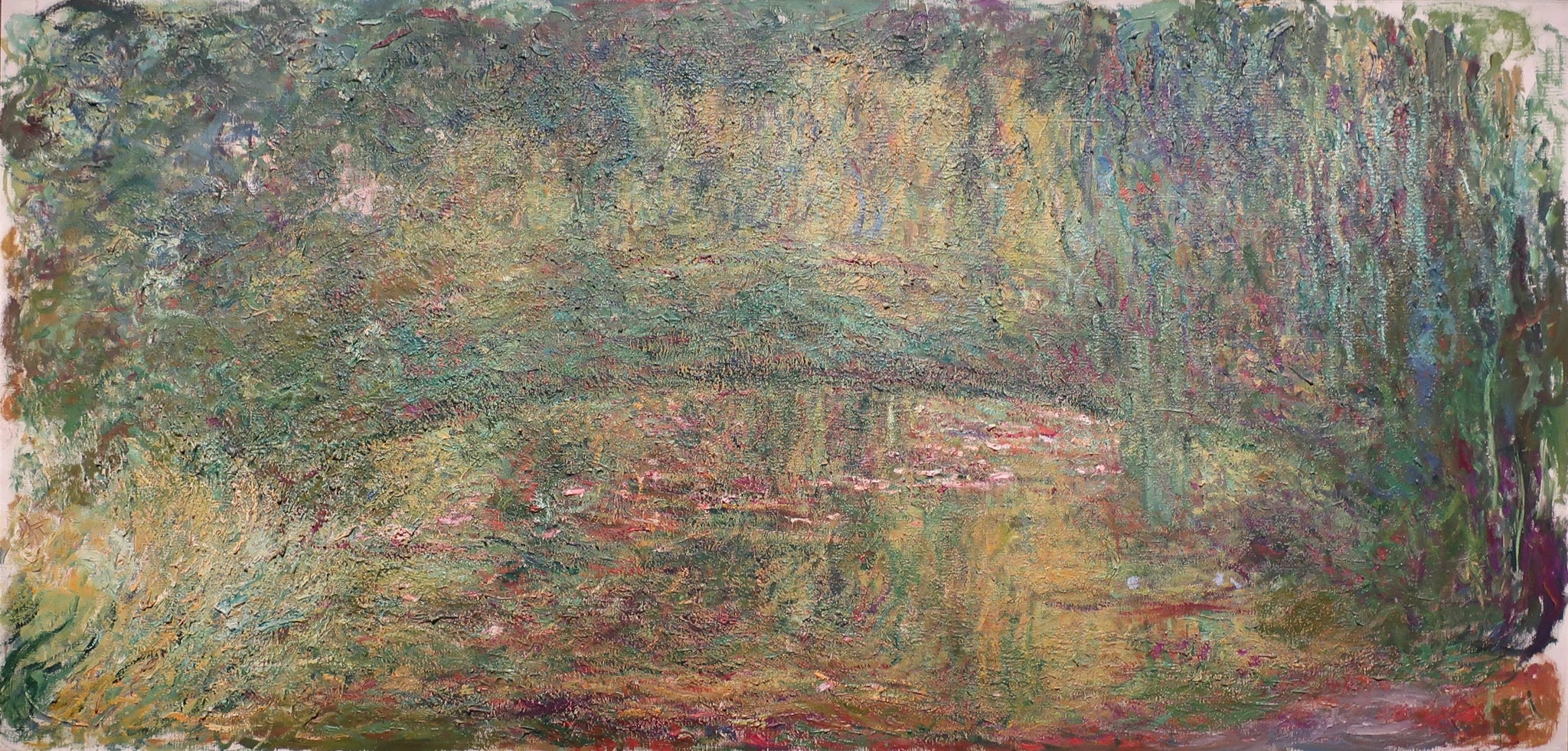 Le Pont japonais de Claude Monet, 1918 – Musée Marmottan Monet 5079, Wildenstein 1911