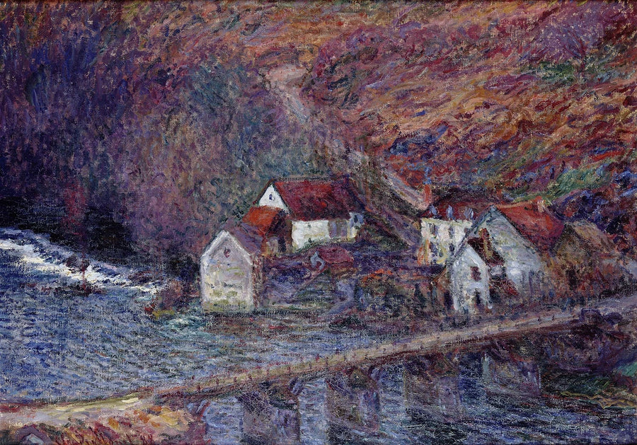 Broen ved Vervy - Claude Monet