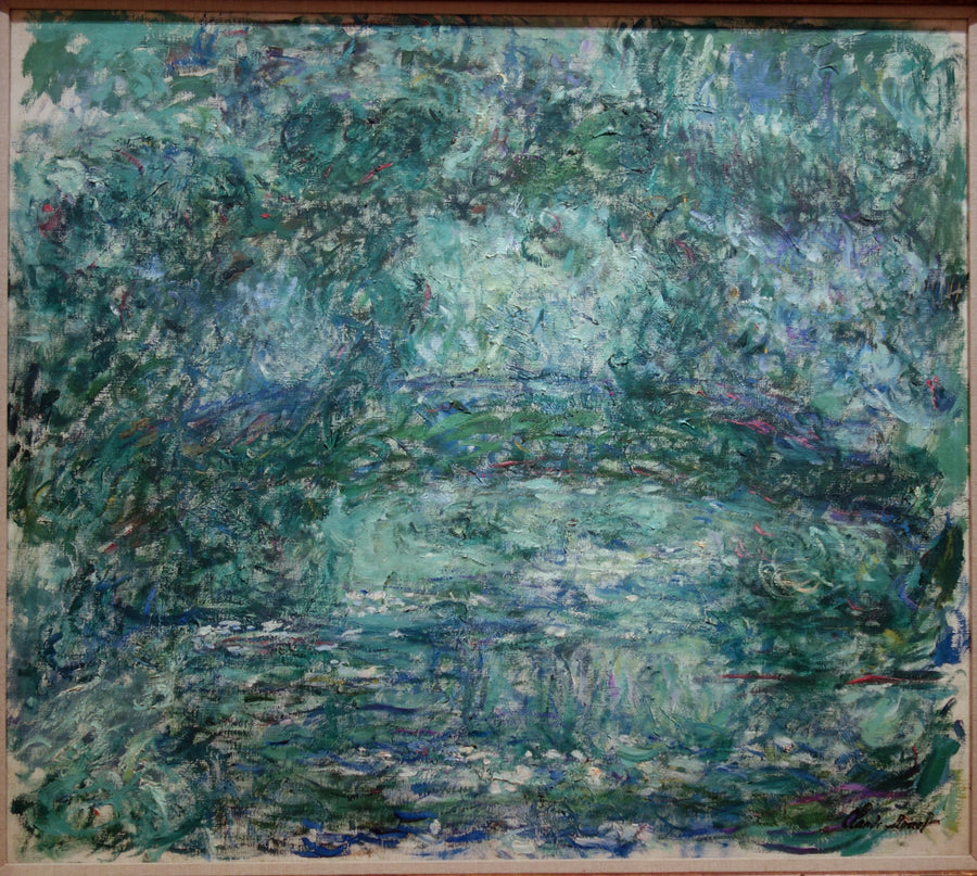 Den japanske bro, Giverny - Claude Monet