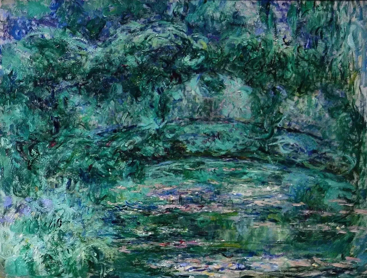 Den japanske bro, Giverny - Claude Monet