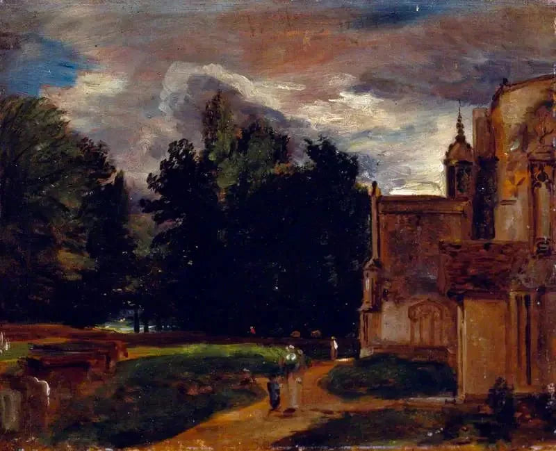 East Bergholt kirkedør - John Constable