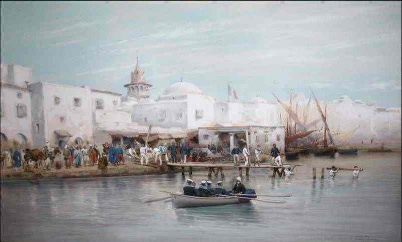 Bizerte Havn - Édouard Detaille