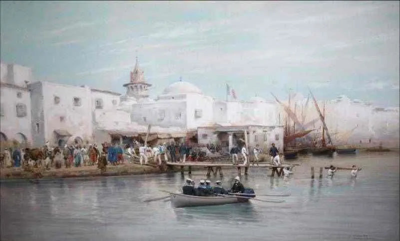 Bizerte Havn - Édouard Detaille