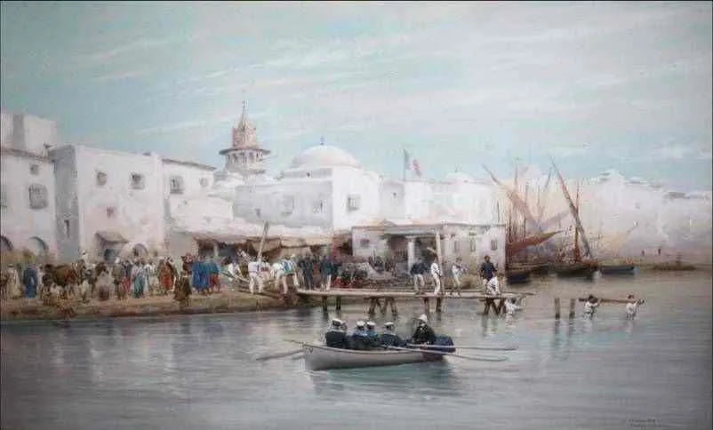 Bizerte Havn - Édouard Detaille