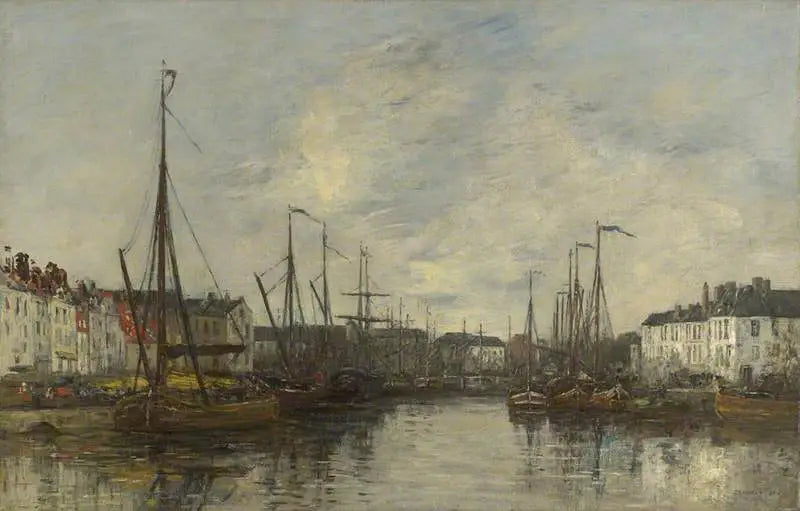 Bruxelles Havn - Eugène Boudin