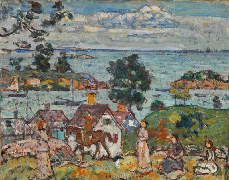 Gloucester Havn - Maurice Prendergast