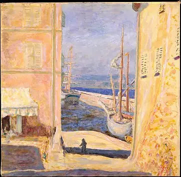 Saint-Tropez Havn - Pierre Bonnard