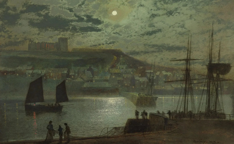 Whitby Havn - John Atkinson Grimshaw