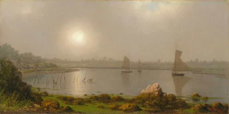 York Havn, Maine-kysten - Martin Johnson Heade
