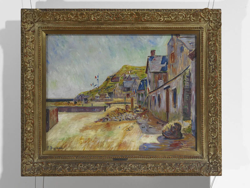 Port-en-Bessin. Den 14. juli - Paul Signac