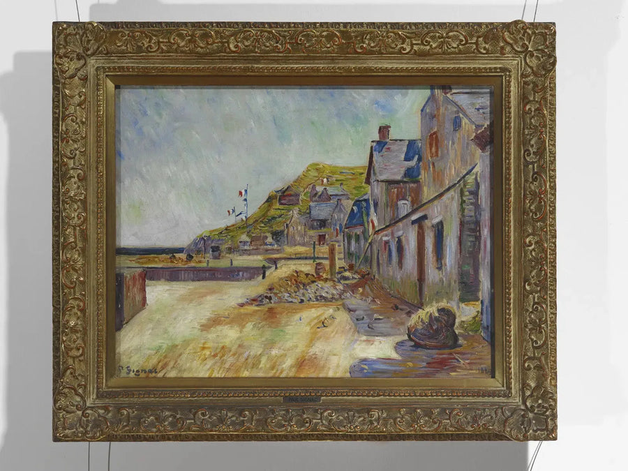 Port-en-Bessin. Den 14. juli - Paul Signac