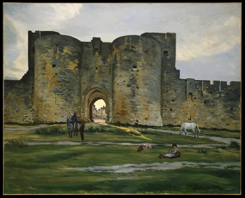 Dronningens Port i Aigues-Mortes - Frédéric Bazille