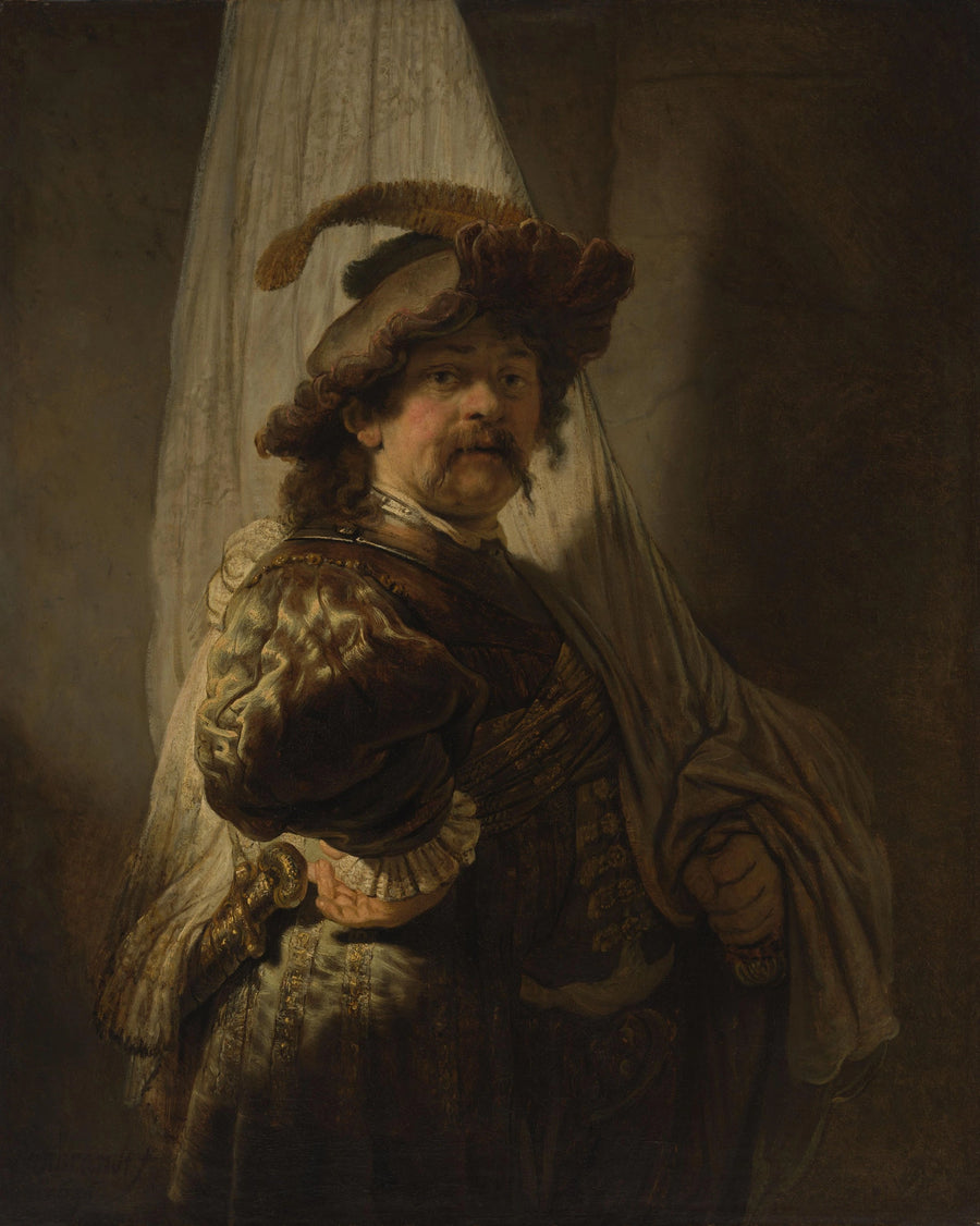 Le Porte-drapeau - Rembrandt