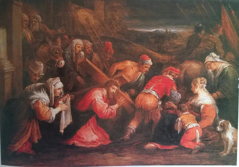 Bære korset - David Teniers den Yngre
