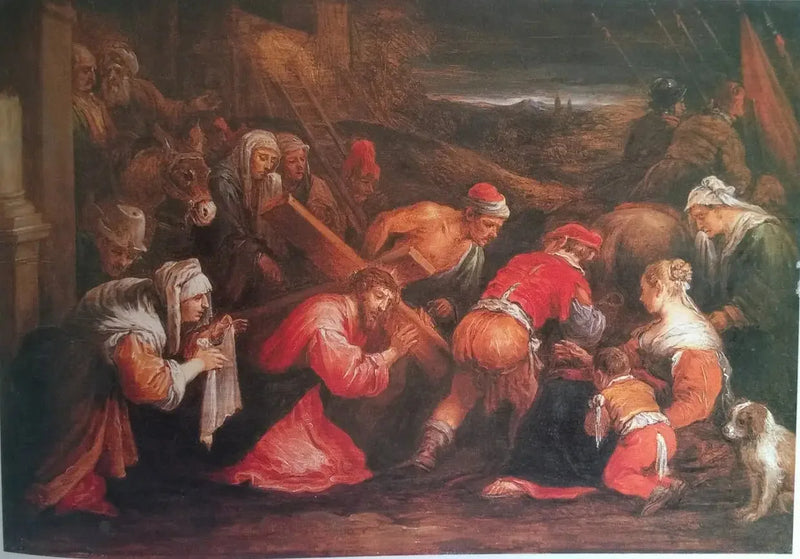 Bære korset - David Teniers den Yngre