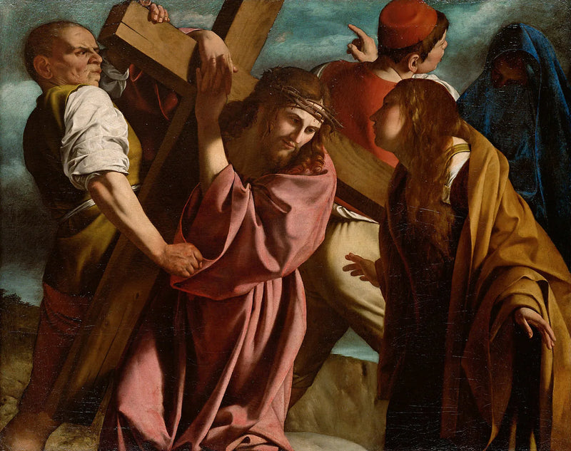 Bære korset - Orazio Gentileschi