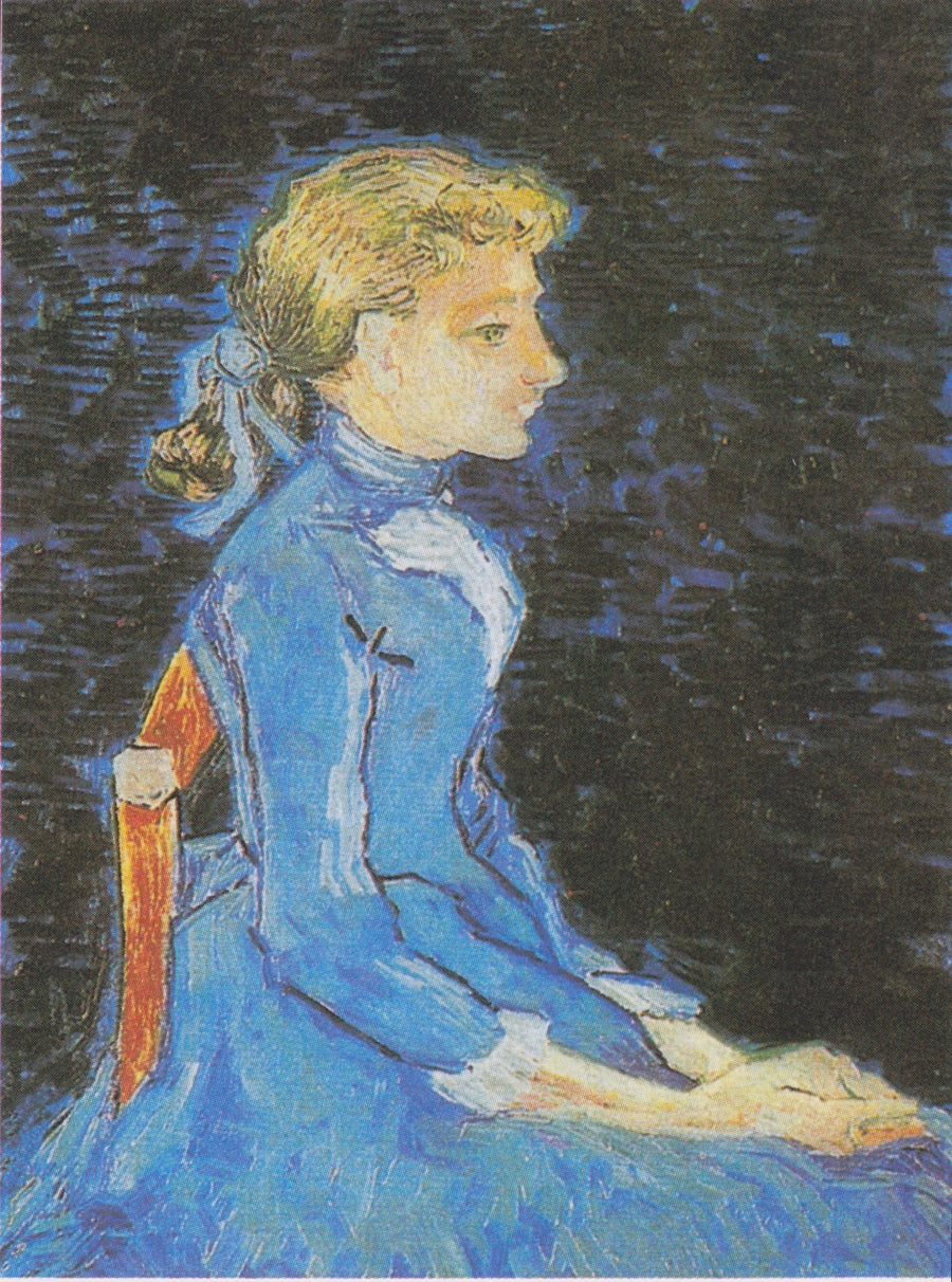 Portræt af Adeline Ravoux - Vincent van Gogh