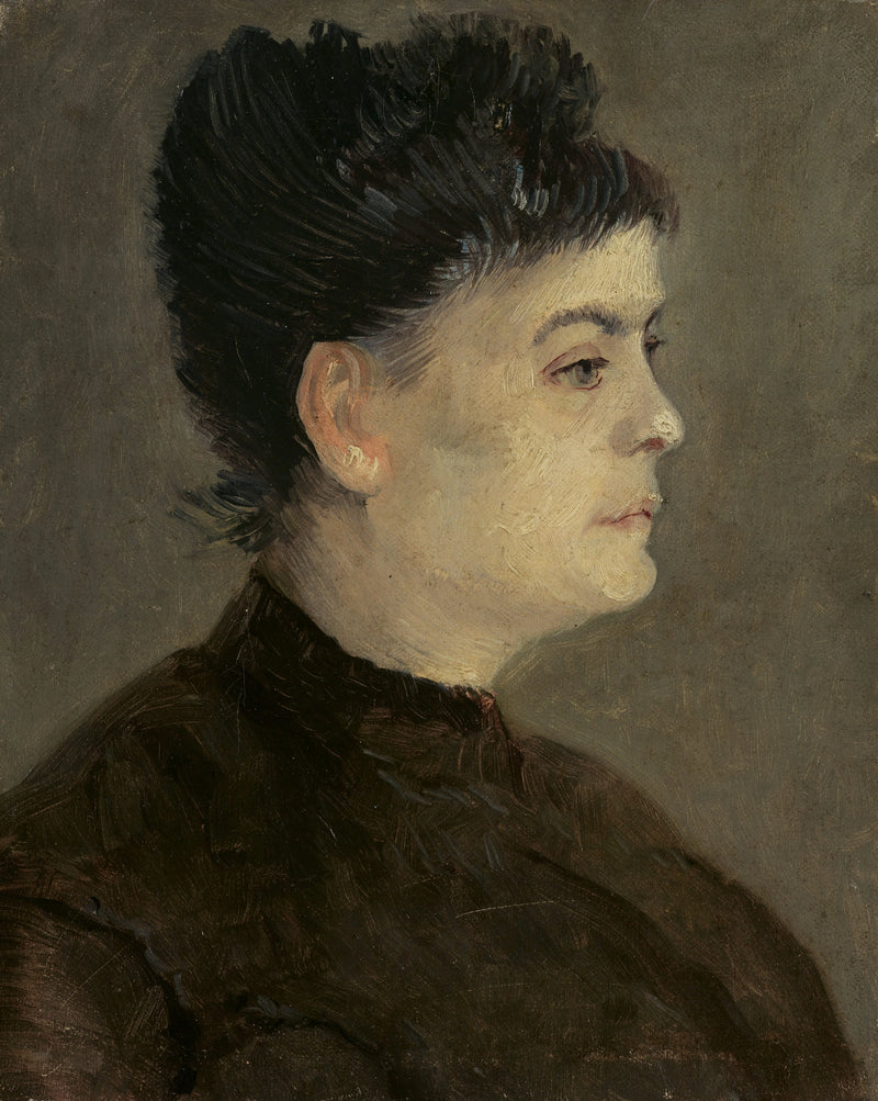 Portræt af Agostina Segatori - Vincent van Gogh