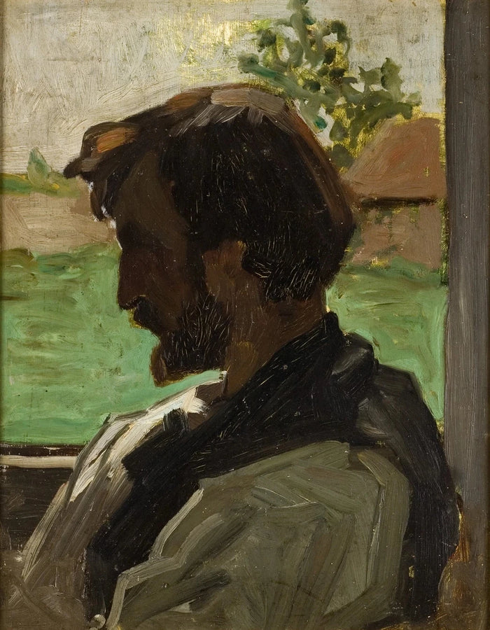 Portræt af Frédéric Bazille - Claude Monet