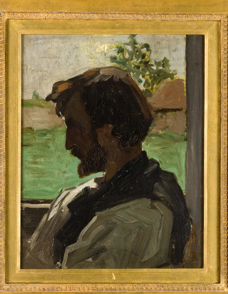 Portræt af Frédéric Bazille - Claude Monet