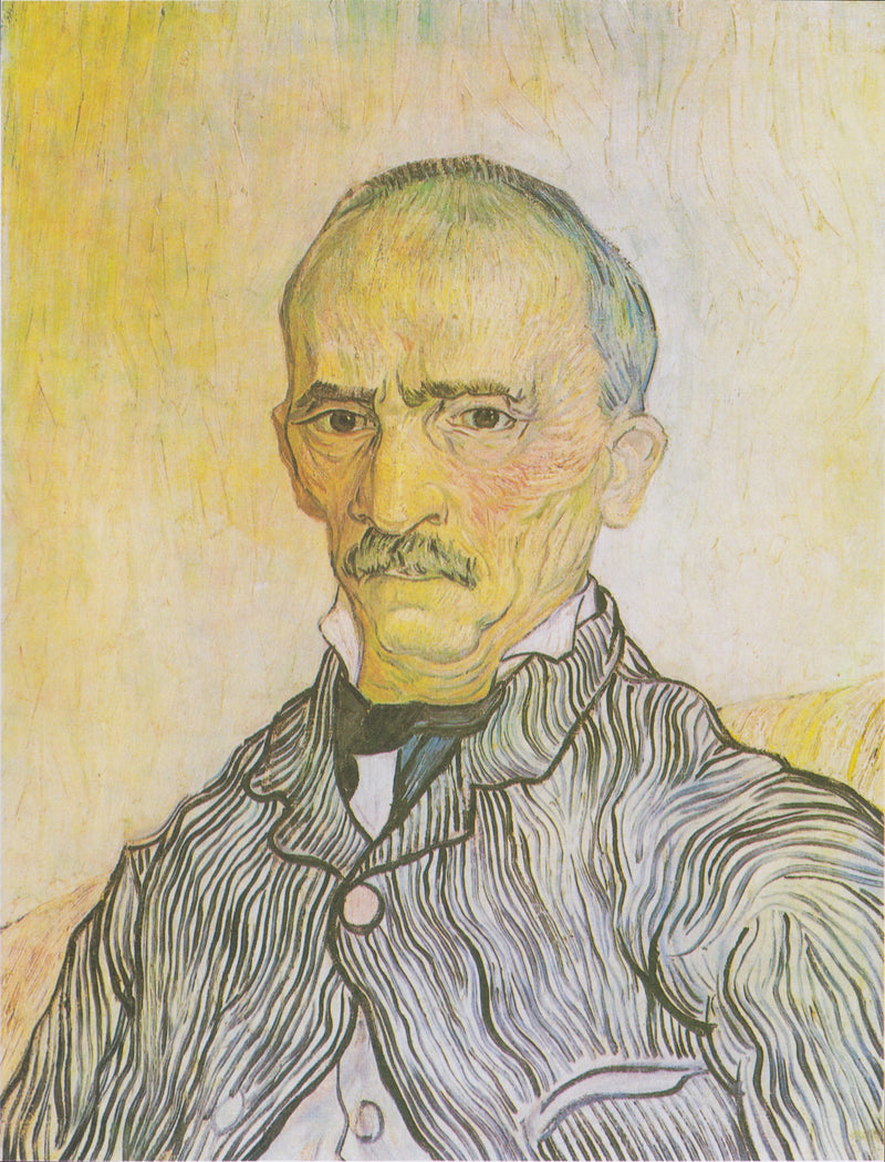 Portræt af superintendent Trabuc på Saint-Paul hospital - Vincent van Gogh