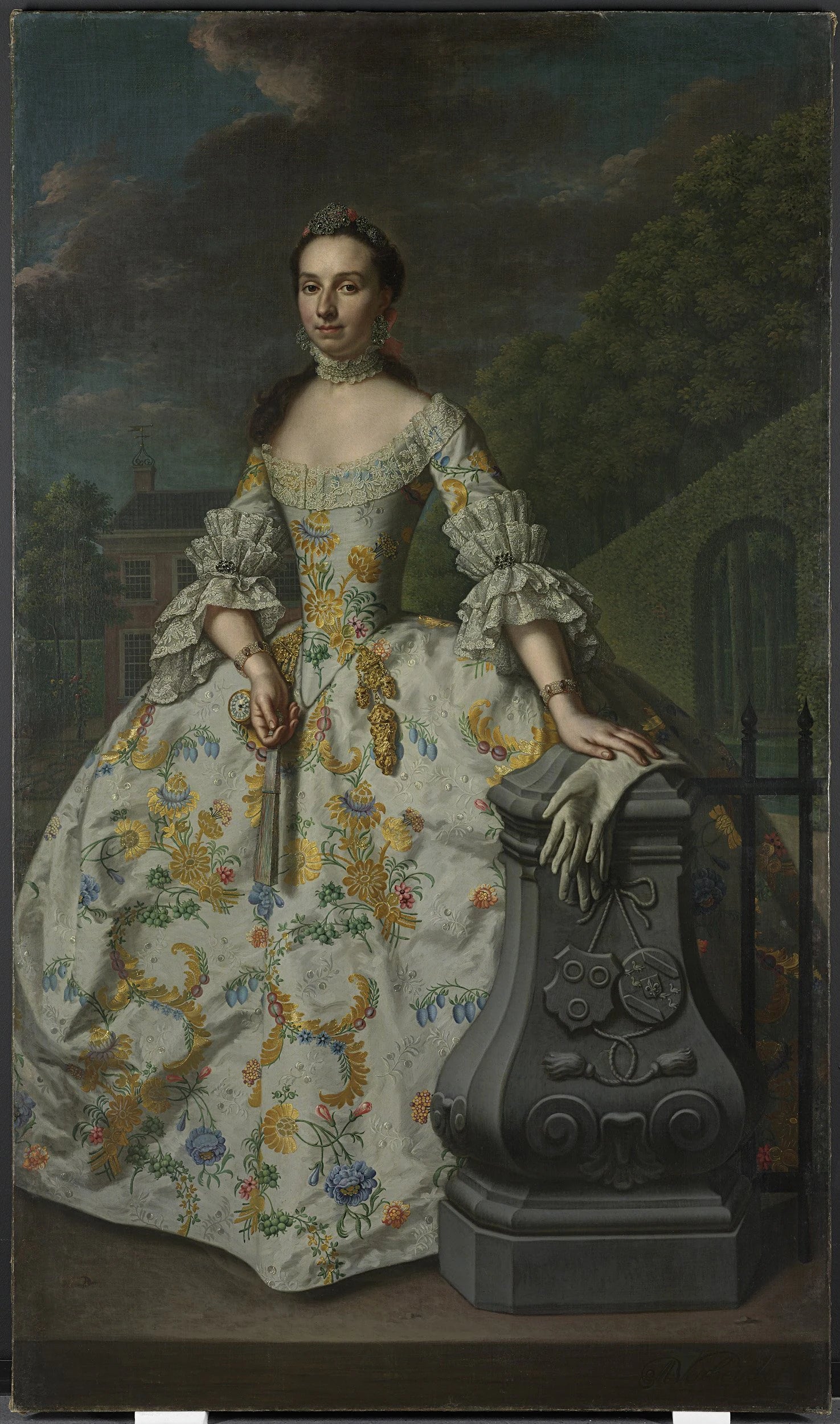 Portrait de Charlotte Beatrix Strick van Linschoten - Mattheus Verheyden