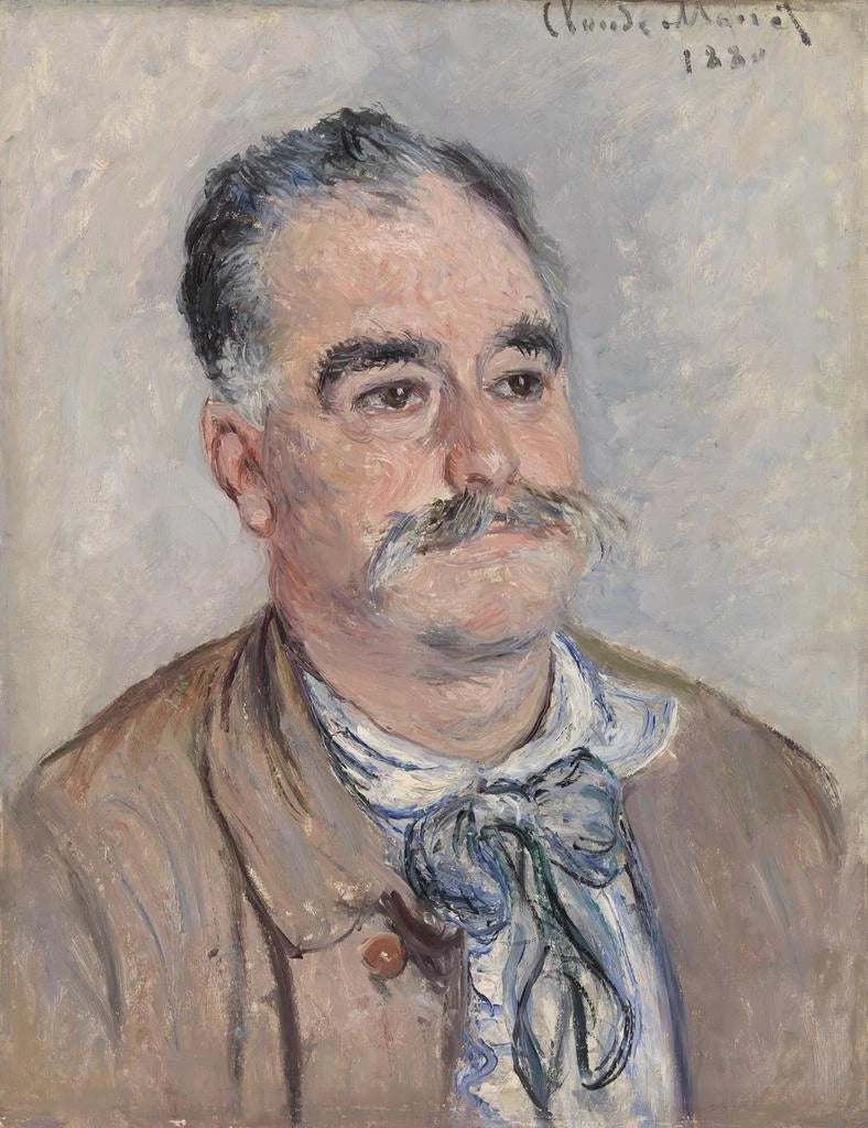 Portræt af Monsieur Coqueret (far) W618 - Claude Monet