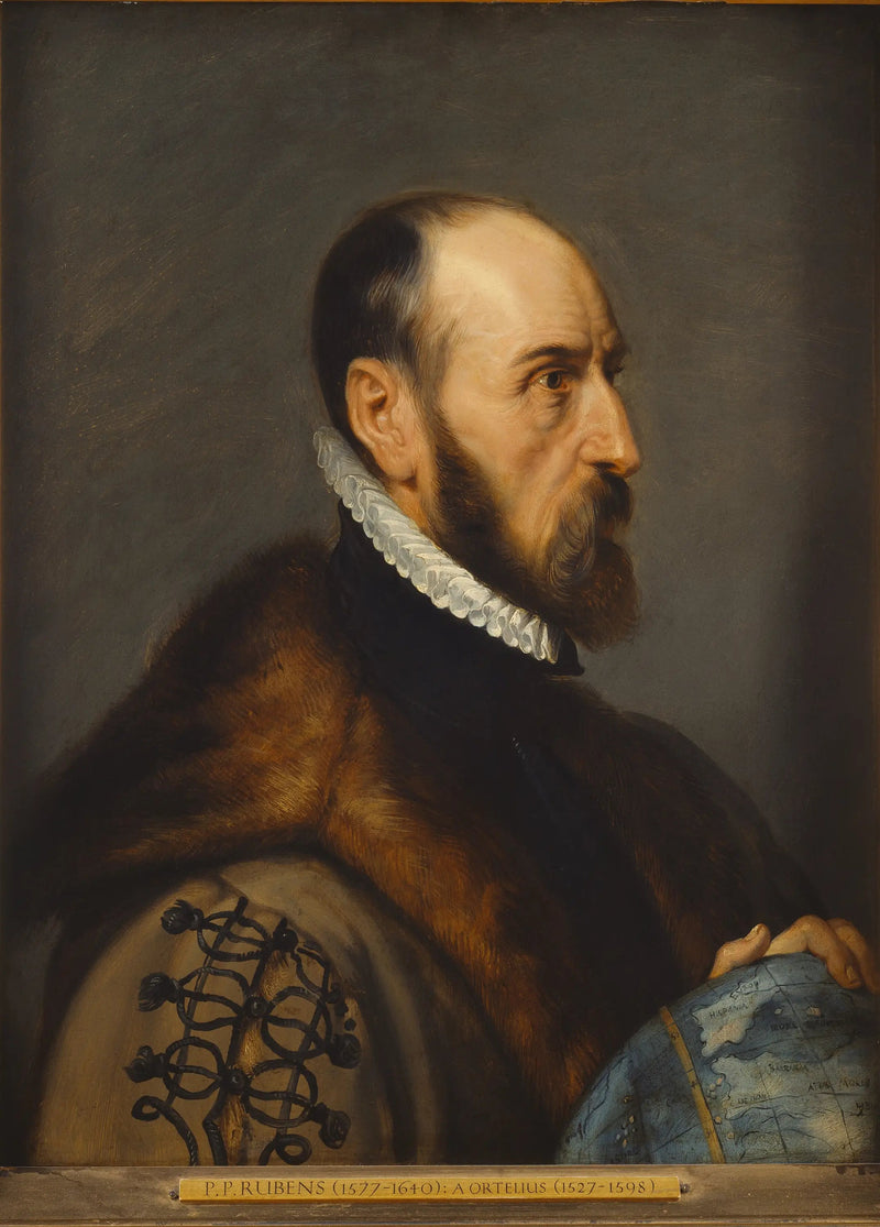 Abraham Ortelius portræt - Peter Paul Rubens