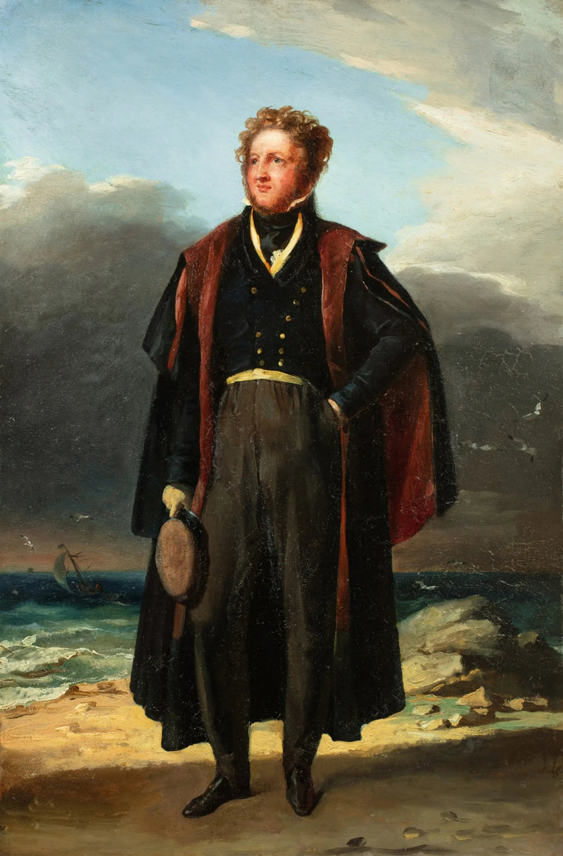 Portræt af Adam Elmore - Théodore Géricault