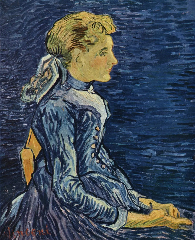 Portræt af Adeline Ravoux - Vincent van Gogh