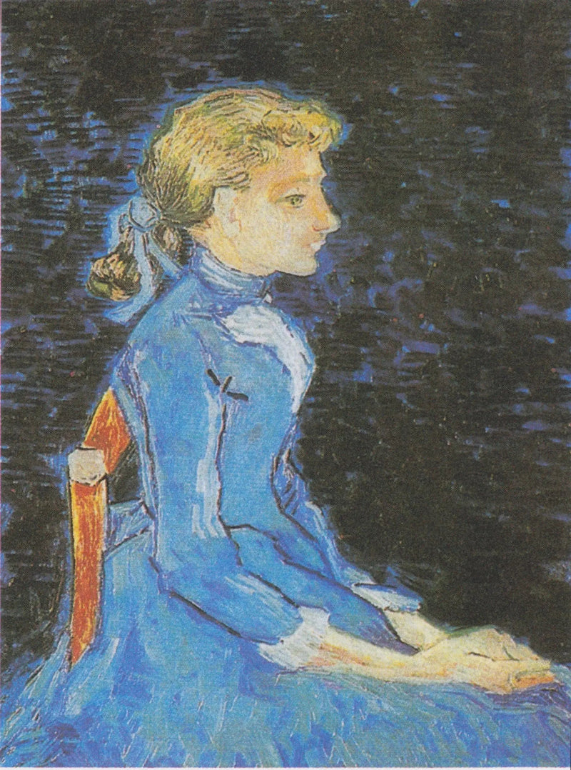 Portræt af Adeline Ravoux - Vincent van Gogh