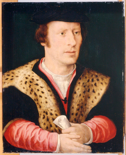 Portræt af Adriaan van der Goes (....-1560) - Joos van Cleve