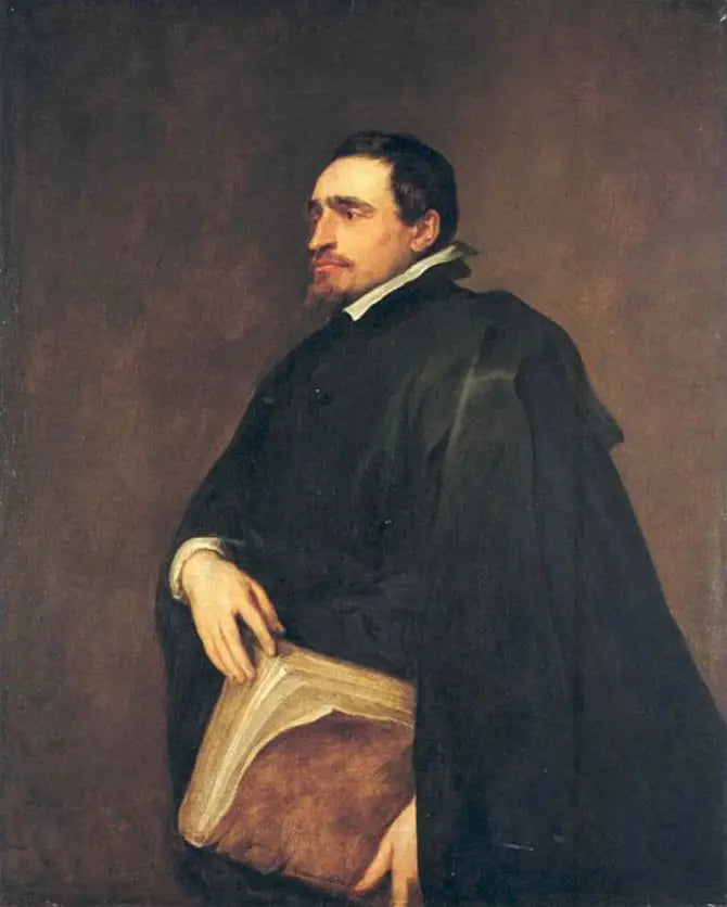 Portræt af Adriaen Moens - Antoine van Dyck