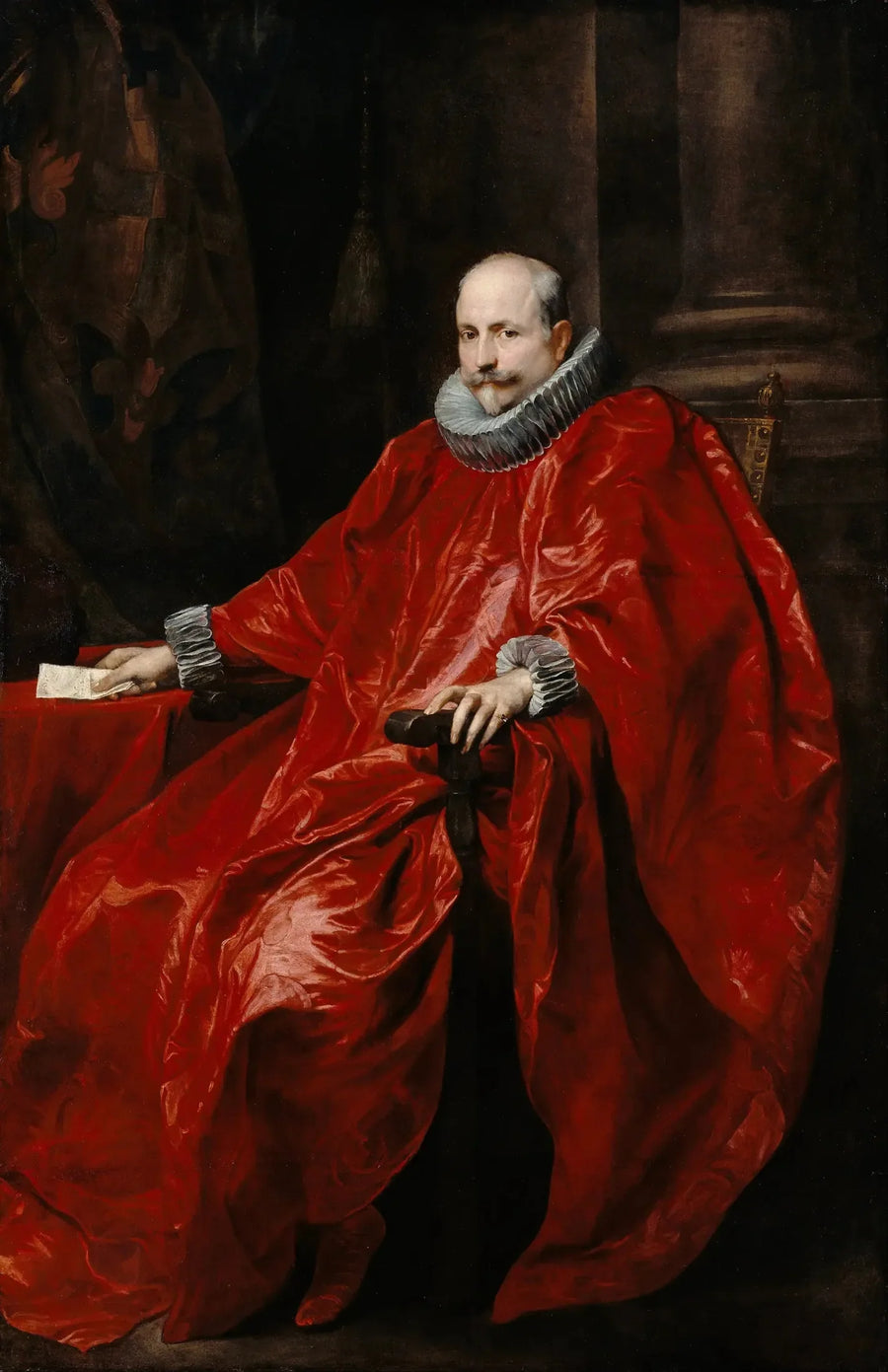 Portræt af Agostino Pallavicini - Antoine van Dyck