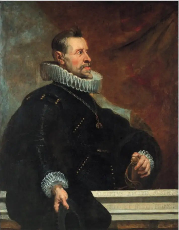 Portrait af Albert VII, ærkebiskop af Østrig - Peter Paul Rubens