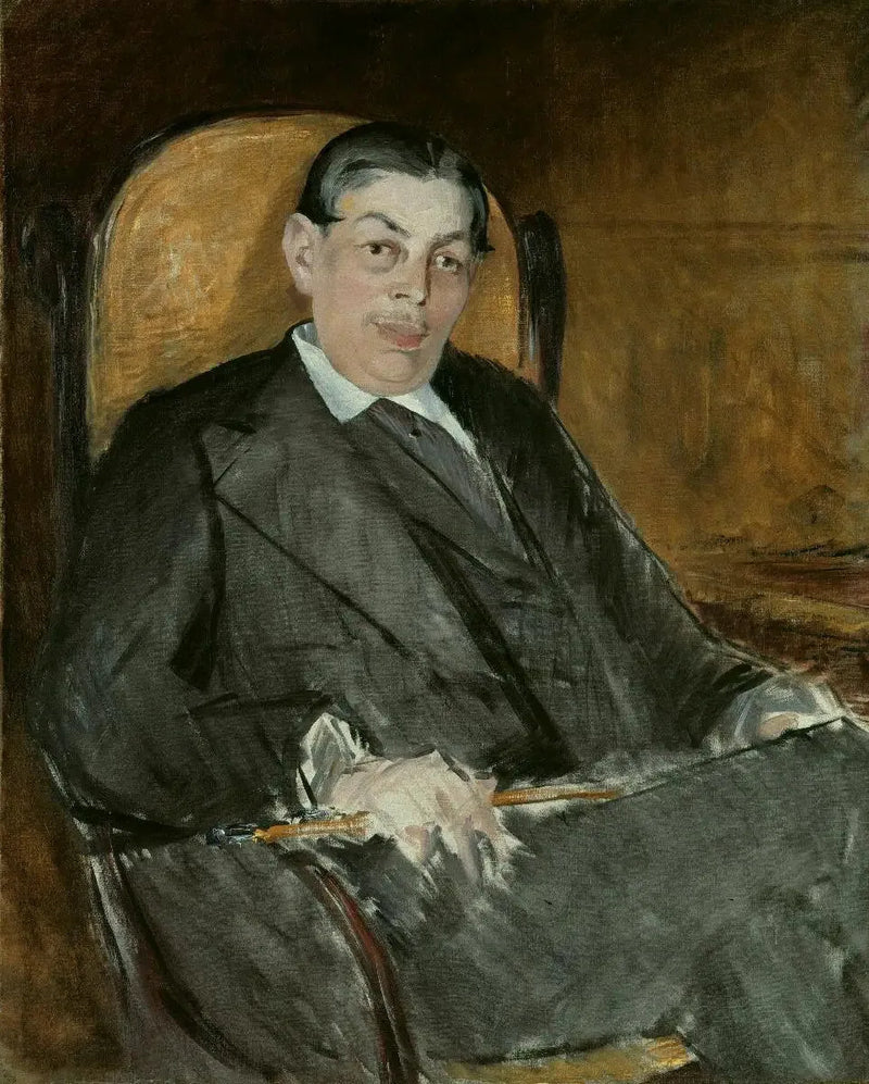 Portræt af Albert Wolff - Édouard Manet