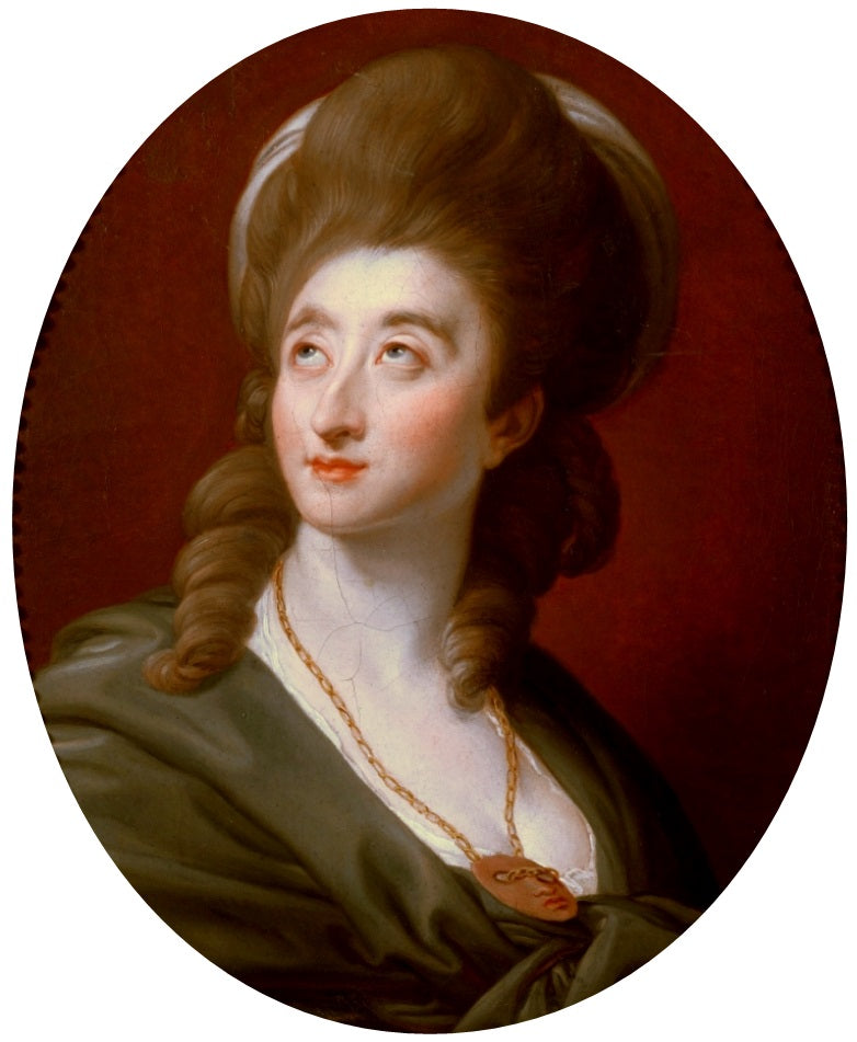 Portræt af Aleksandra Potocka født Lubomirska i rollen som Melpomene. - Pompeo Batoni
