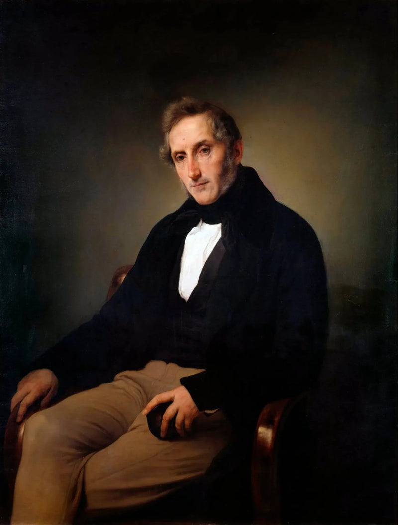 Portrait af Alessandro Manzoni - Francesco Hayez