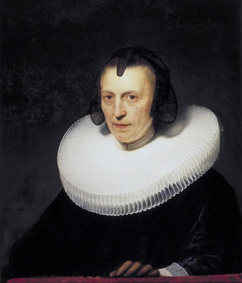 Portræt af Aletta Adriaensdochter - Rembrandt