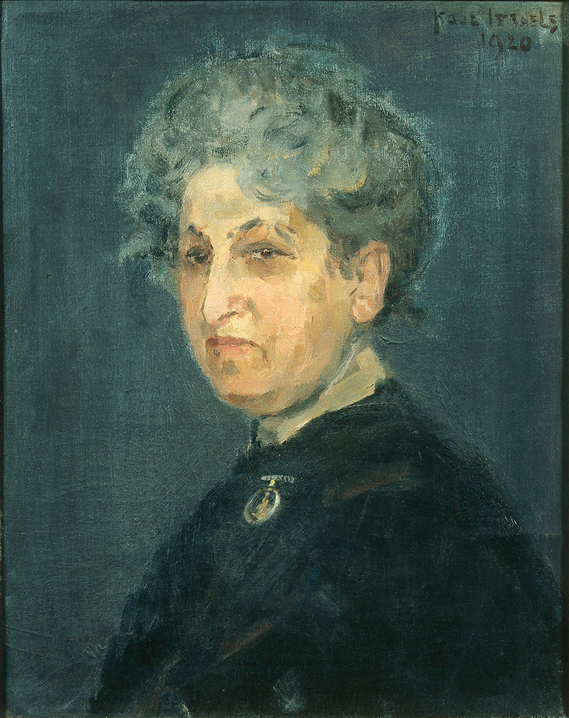 Portræt af Aletta Jacobs (1854-1929) - Isaac Israel
