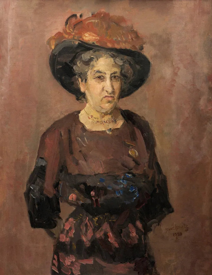 Portræt af Aletta Jacobs (1854-1929) - Isaac Israel