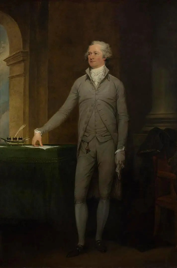 Portræt af Alexander Hamilton - John Trumbull