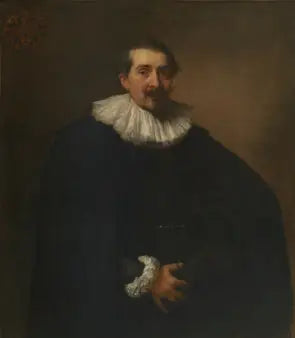 Portræt af Alexandre della Faille 1589-1653, sekretær for byen Antwerpen - Antoine van Dyck
