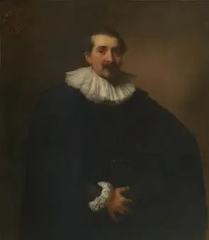 Portræt af Alexandre della Faille 1589-1653, sekretær for byen Antwerpen - Antoine van Dyck